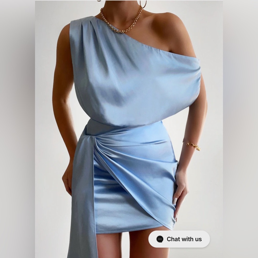 Brand new light blue dress